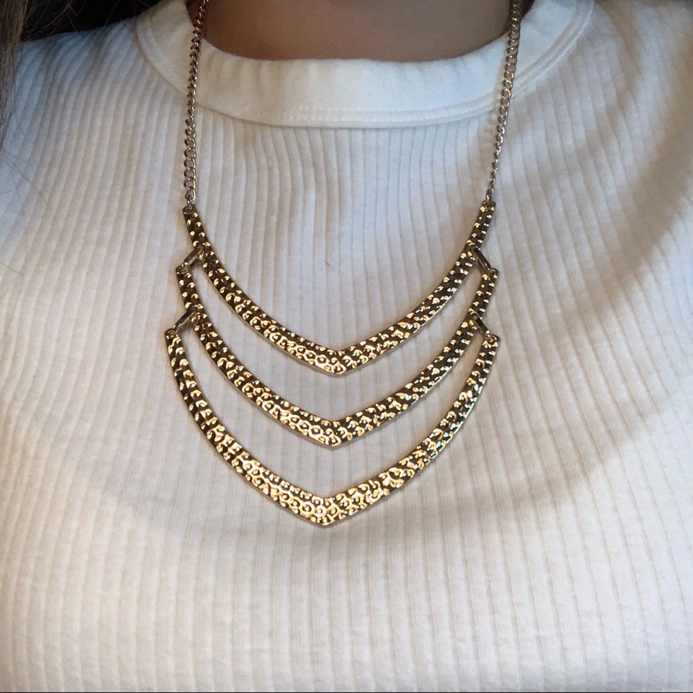 Gold Statement Necklace